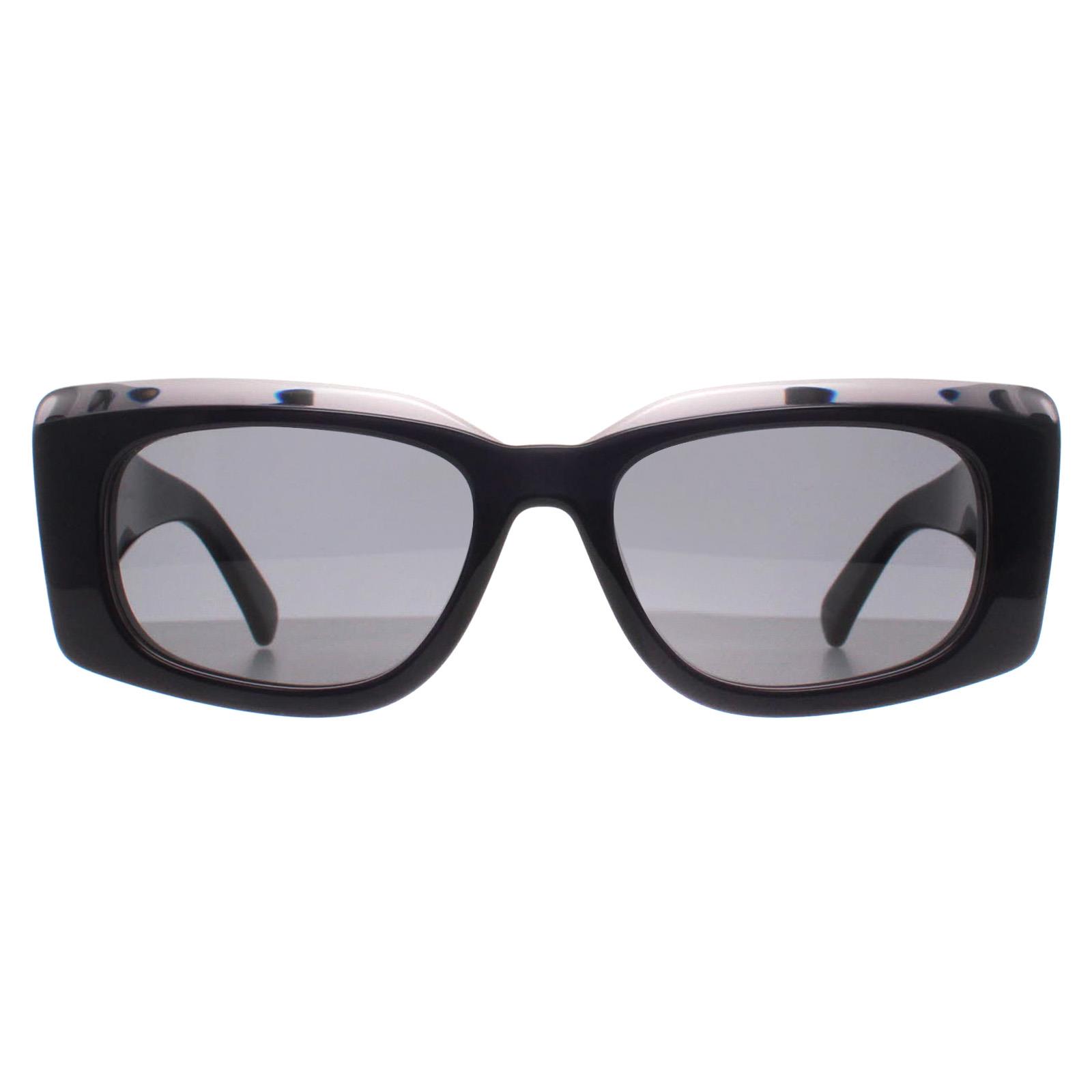 Grey Salvatore Ferragamo Grey Rectangle Dark Gray Gray SF1079SN, Image 1 of 4