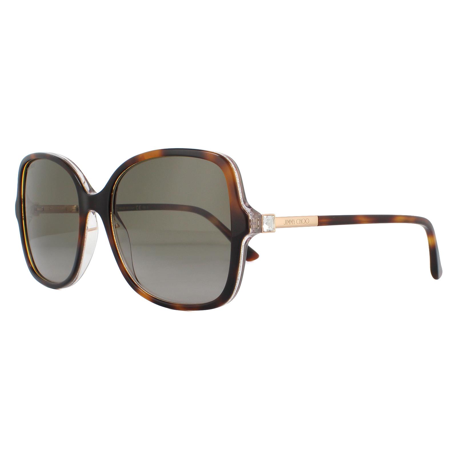 Brown Fashion Havana Pink Brown Gradient Sunglasses, Image 2 of 4