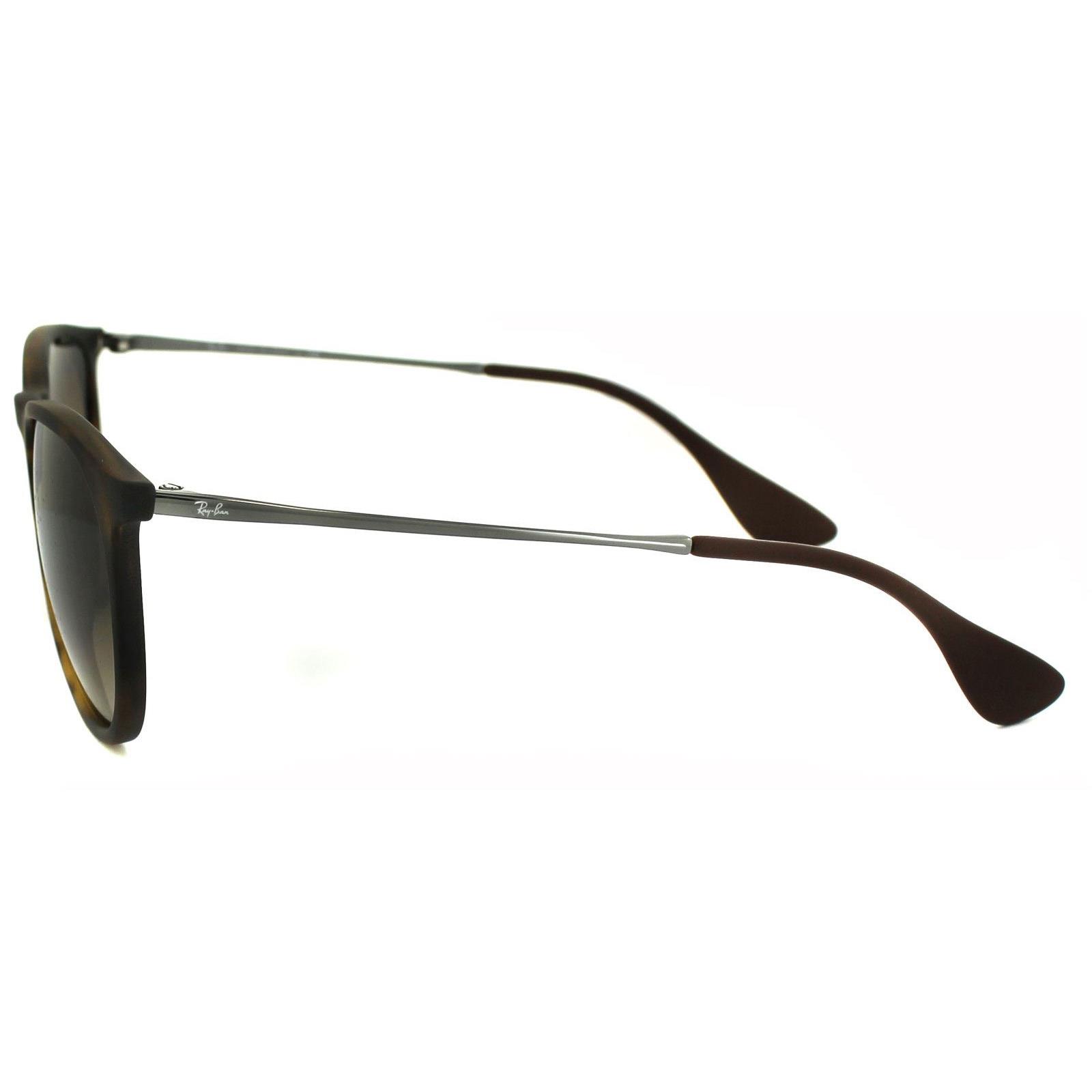 Brown Round Rubberised Havana Brown Gradient Erika 4171 Sunglasses, Image 3 of 3