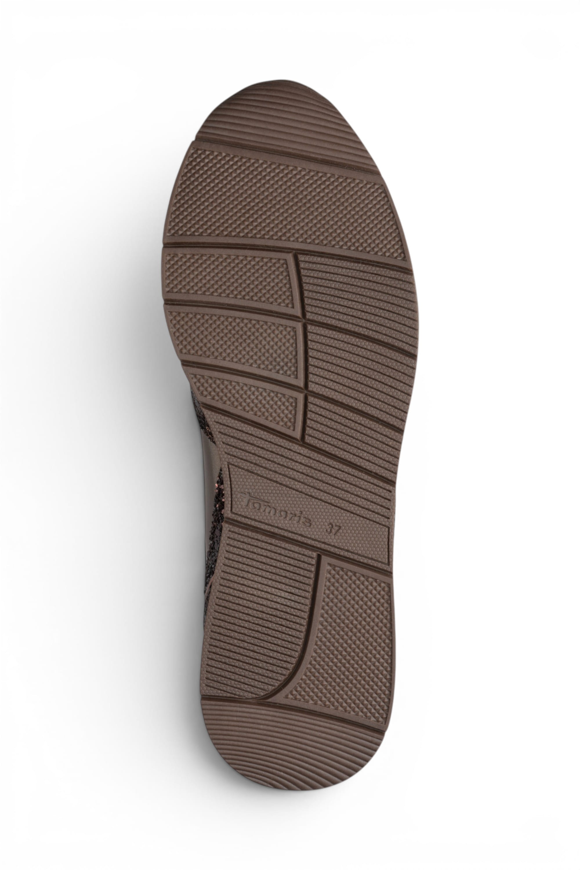 Taupe Faux Leather Sneakers - 23613, Image 7 of 7