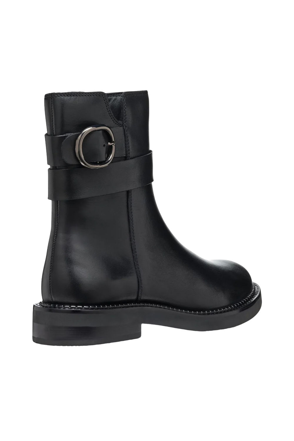 Black Serilda Patent Leather Ankle Boots, Image 2 of 6