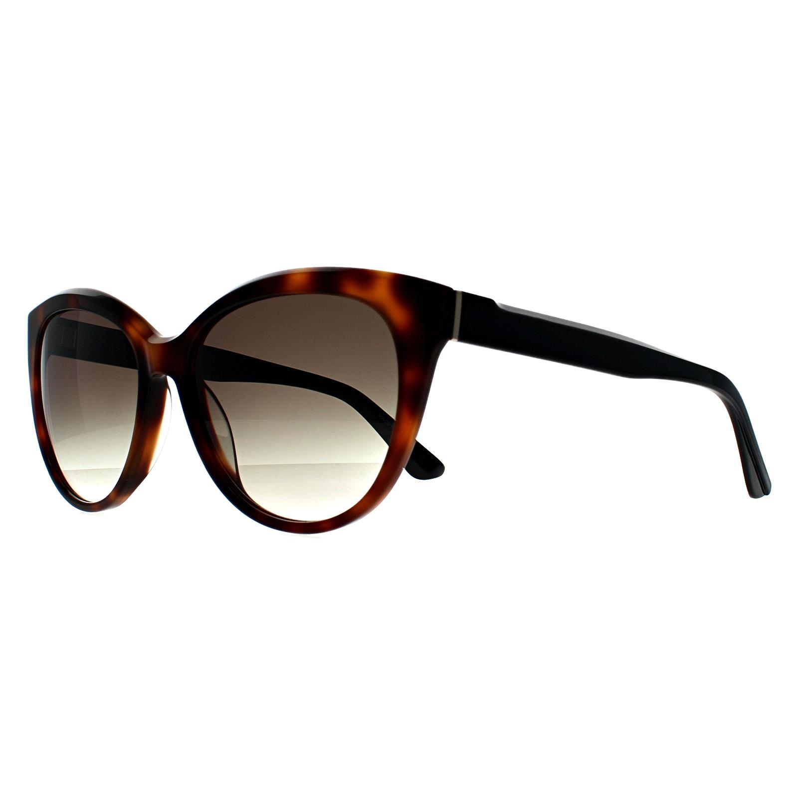 Brown Cat Eye Havana Black Brown Gradient CK22520S, Image 2 of 3