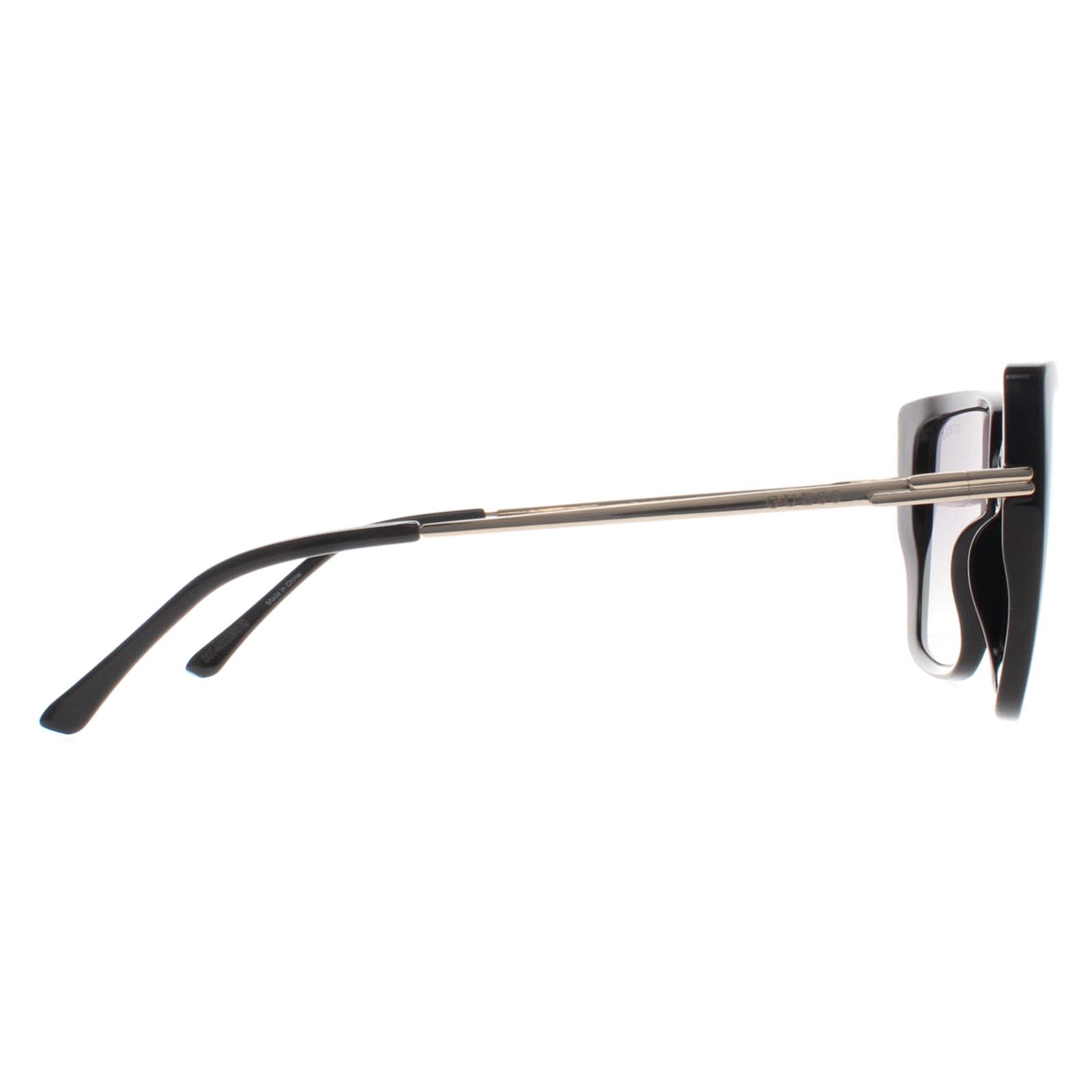 Black Guess Black Cat Eye Shiny Black Grey Gradient GF6199, Image 4 of 4