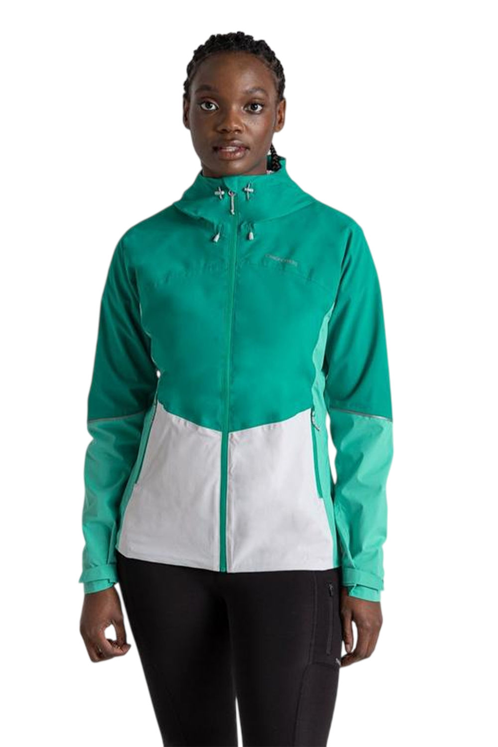 Multi Jamila Colour Block Funnel Neck Windbreaker, Image 1 of 3