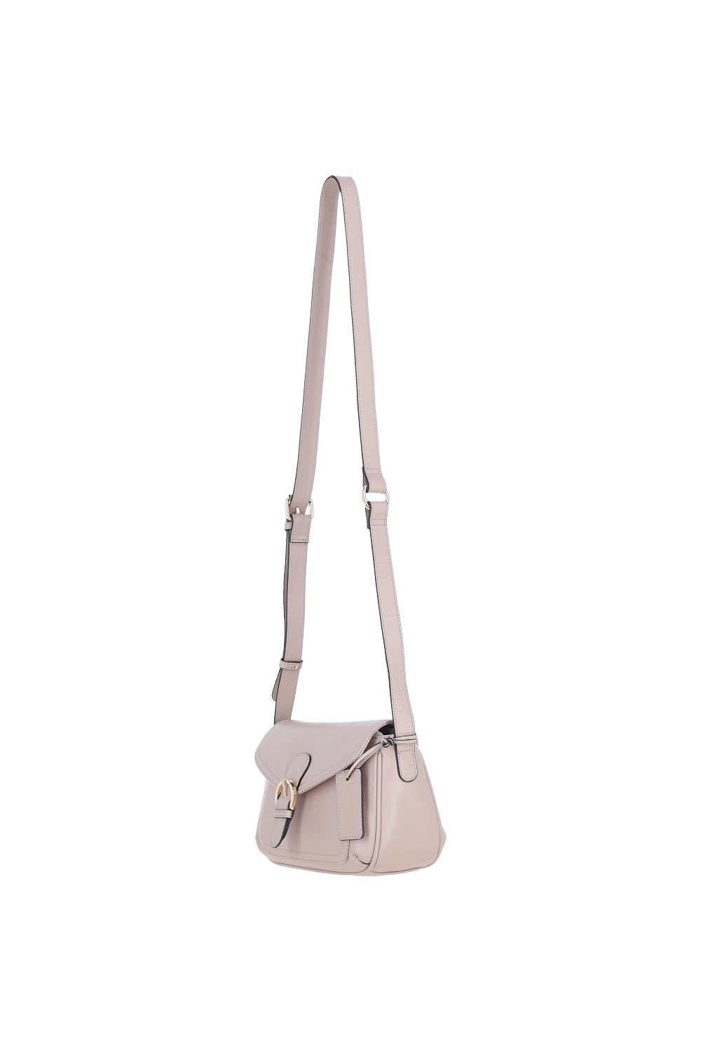 Beige 'Doralina' Real Leather Crossbody Bag, Image 3 of 4