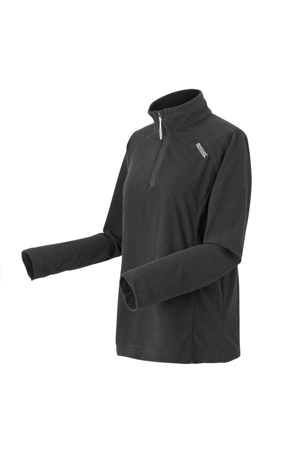 Grey Great Outdoors Montes Half Zip Fleece Top, Image 4 of 4