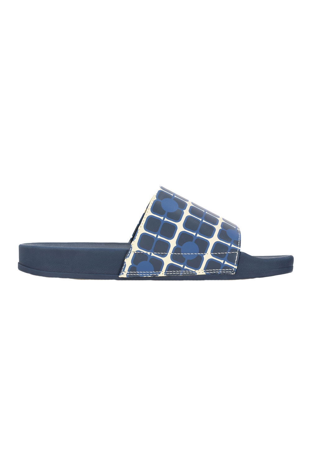 Navy Orla Kiely Giant Poppy Sliders, Image 4 of 6