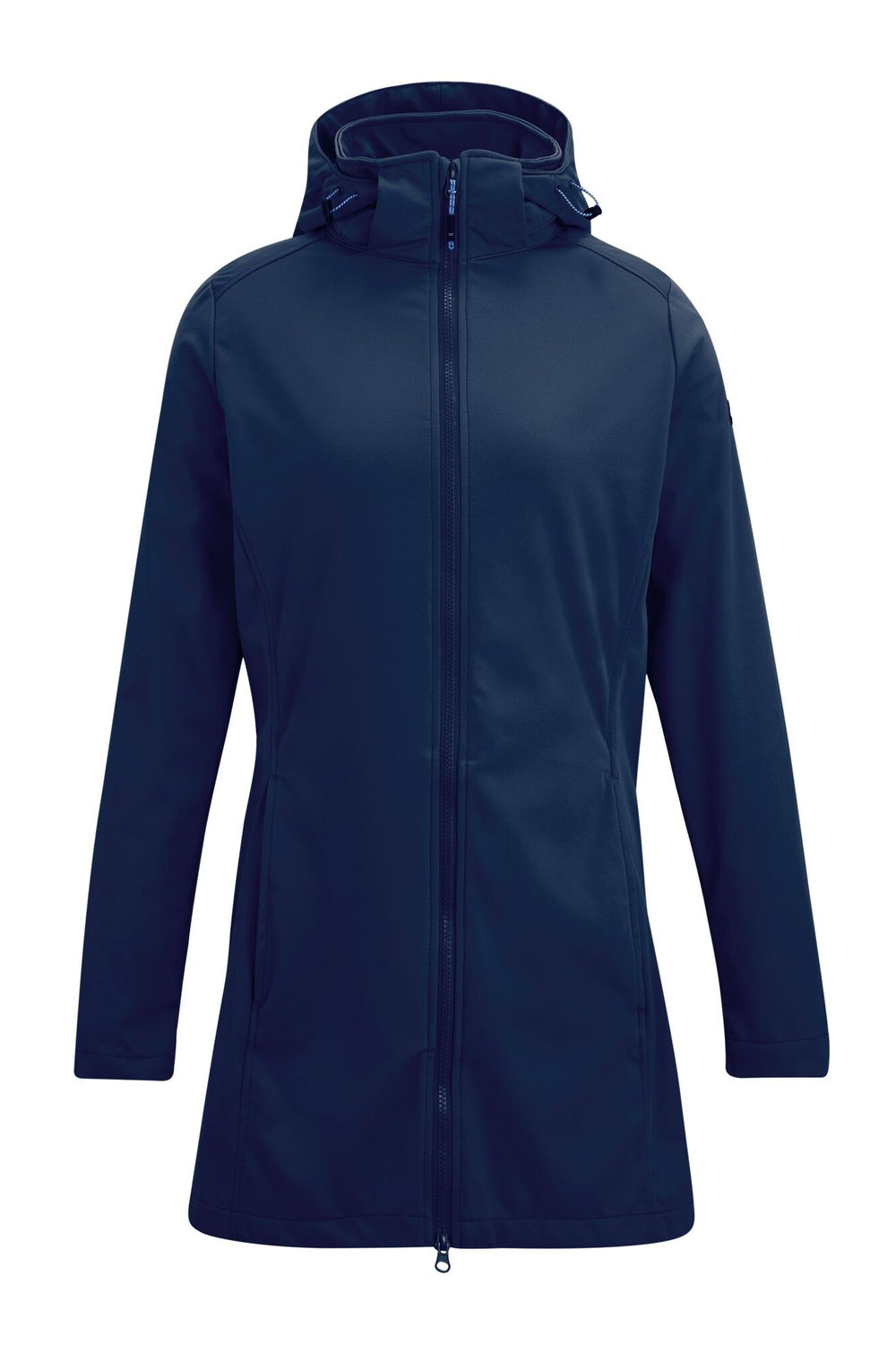 Navy Blue Carisbrooke Softshell Waterproof Jacket, Image 1 of 4