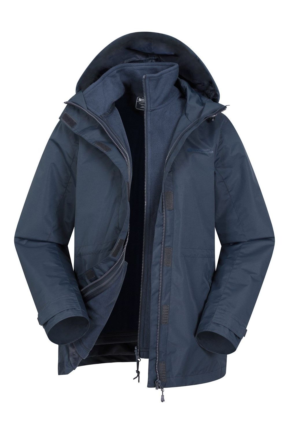 Navy Fell II 3 In 1 Jacket, Image 6 of 6