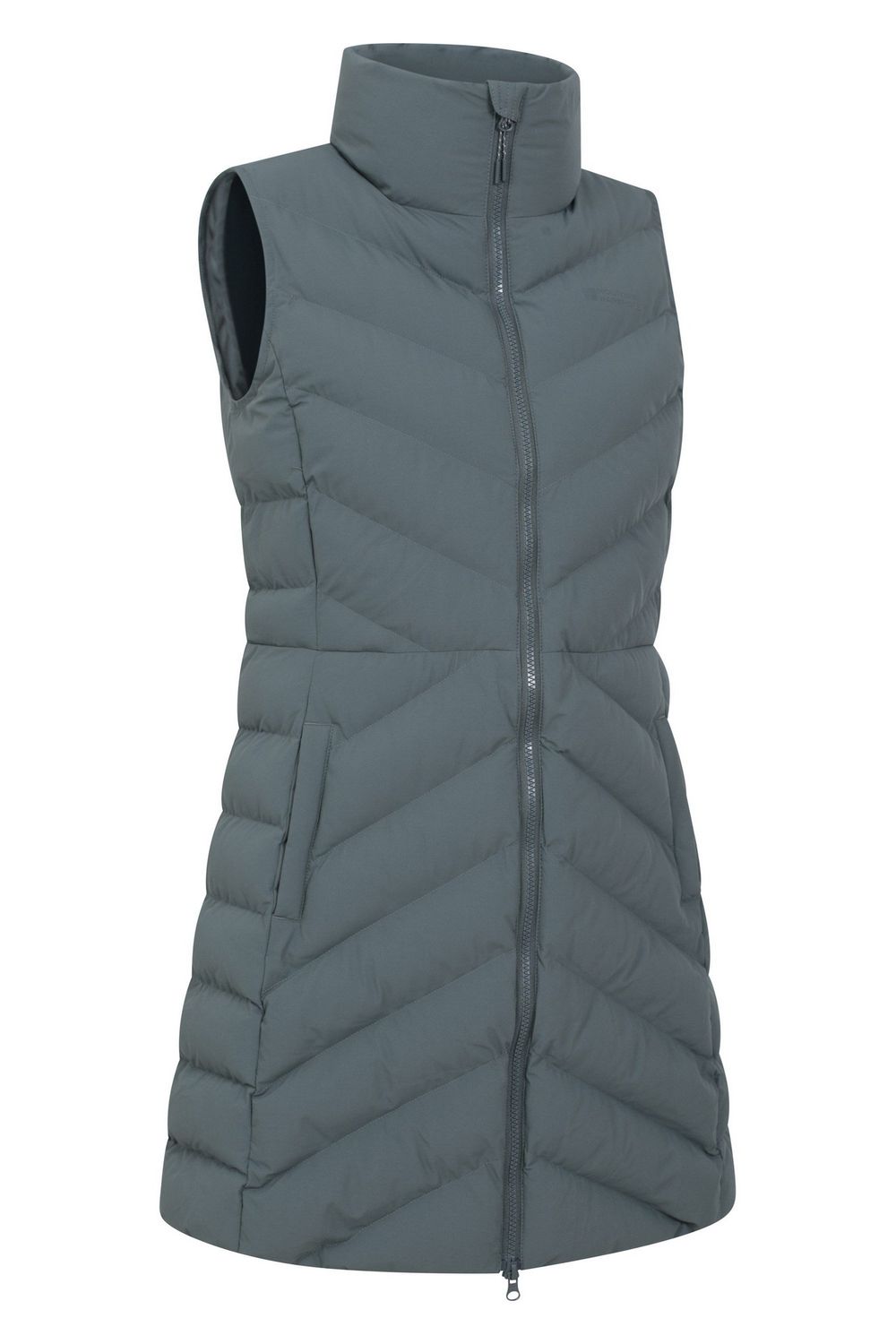 Khaki Anmore Padded Gilet, Image 3 of 4