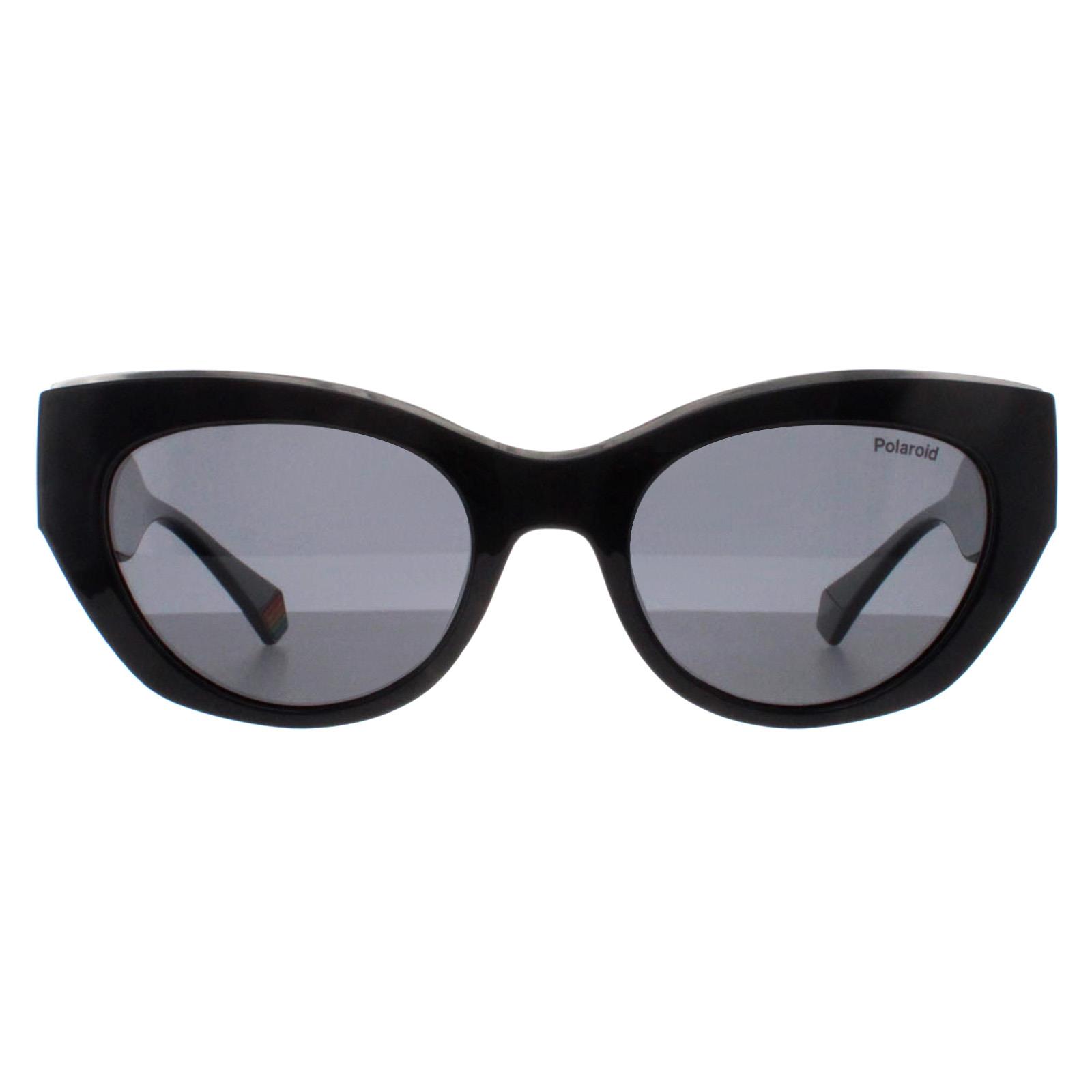 Black Cat Eye Black Grey Polarized PLD 6199/S/X, Image 1 of 4