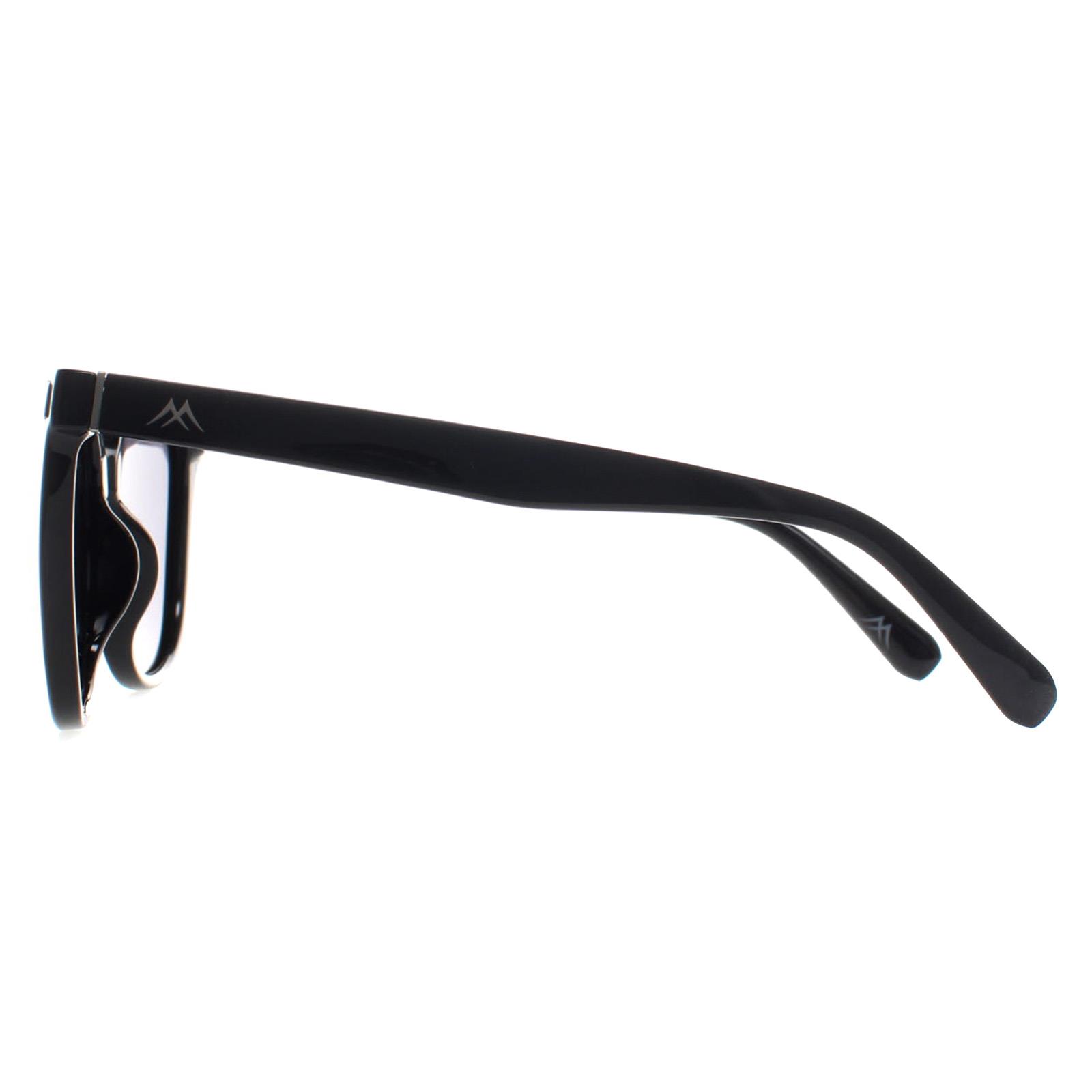 Black Butterfly Shiny Black Smoke Polarized MP190, Image 3 of 4