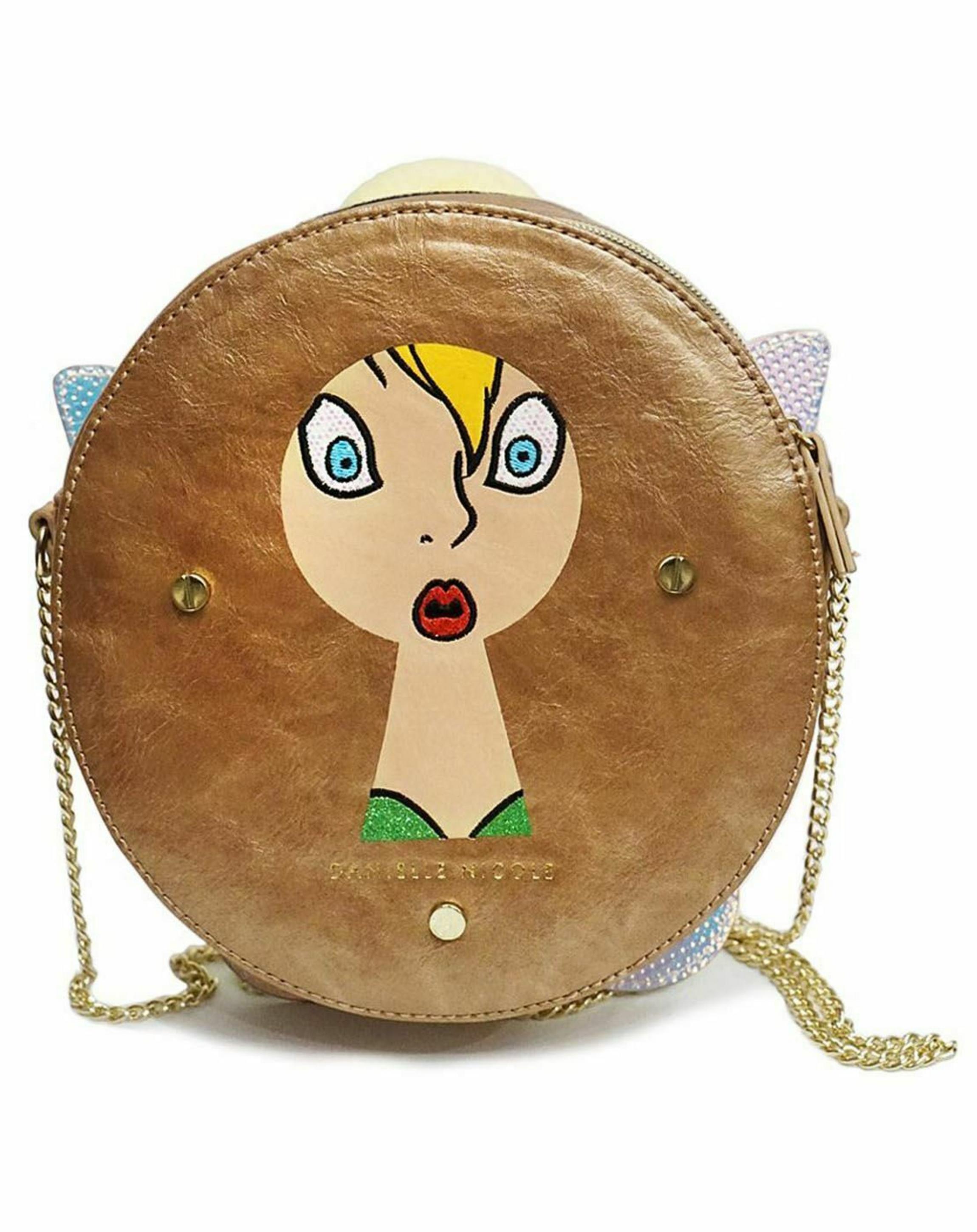 Brown Danielle Nicole Disney Tinker Cross Body Bag, Image 2 of 2