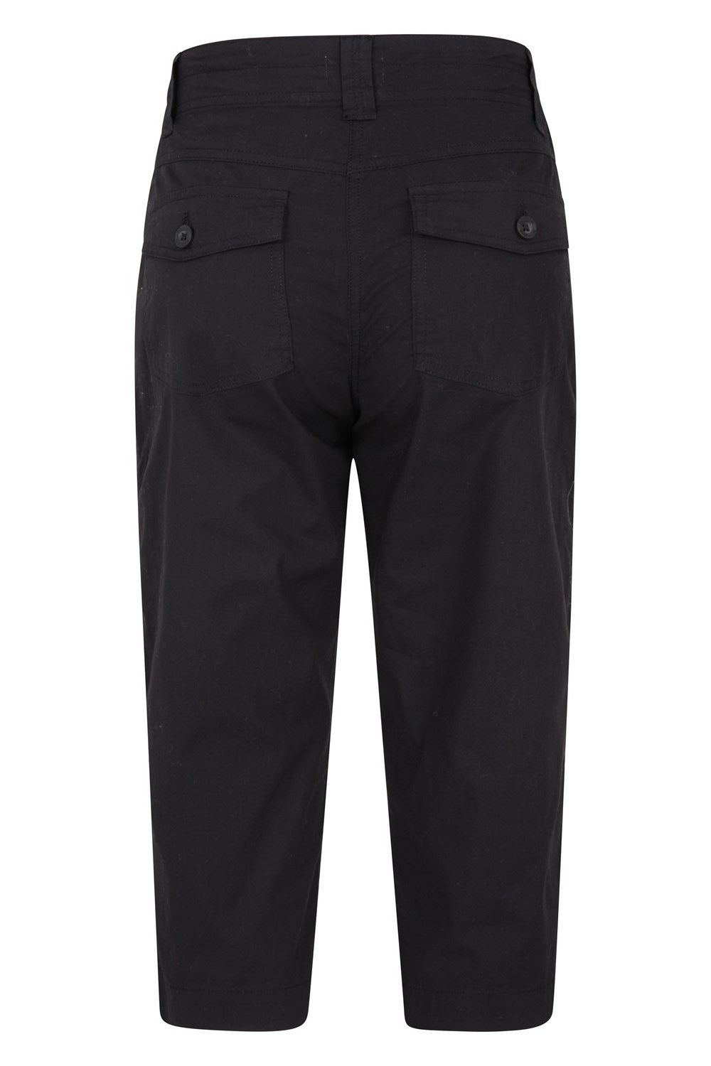 Black Coastal Stretch Capri, Image 2 of 5