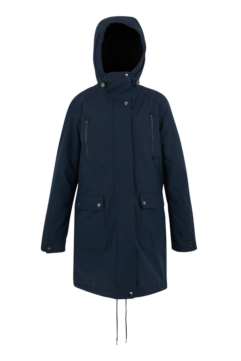 Navy Blue Valenta Waterproof Jacket, Image 1 of 5