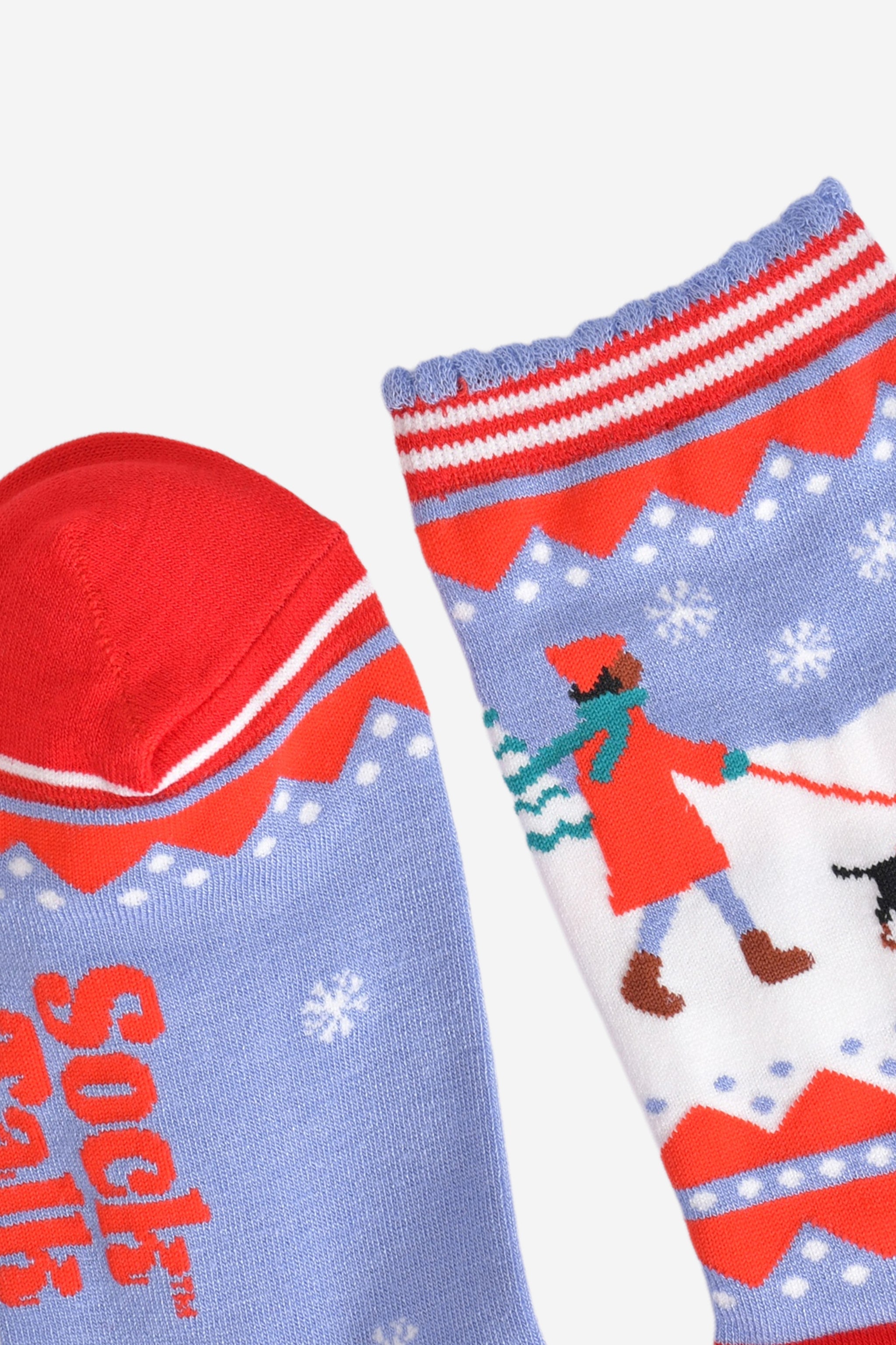 Blue Sausage Dogs Walker Bamboo Socks, Image 3 of 5