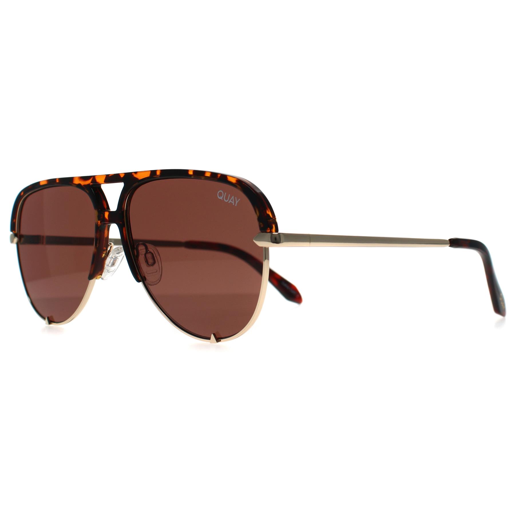 Brown Quay Brown Aviator Tortoise Brown High Key Mini Remixed, Image 2 of 3