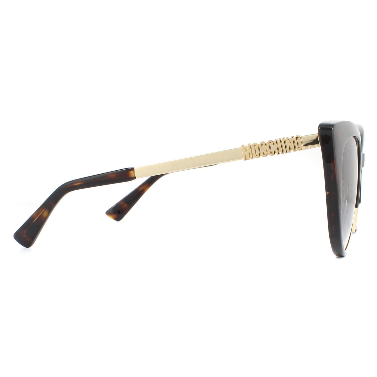 Brown Cat Eye Dark Havana Dark Grey Gradient Sunglasses, Image 4 of 4