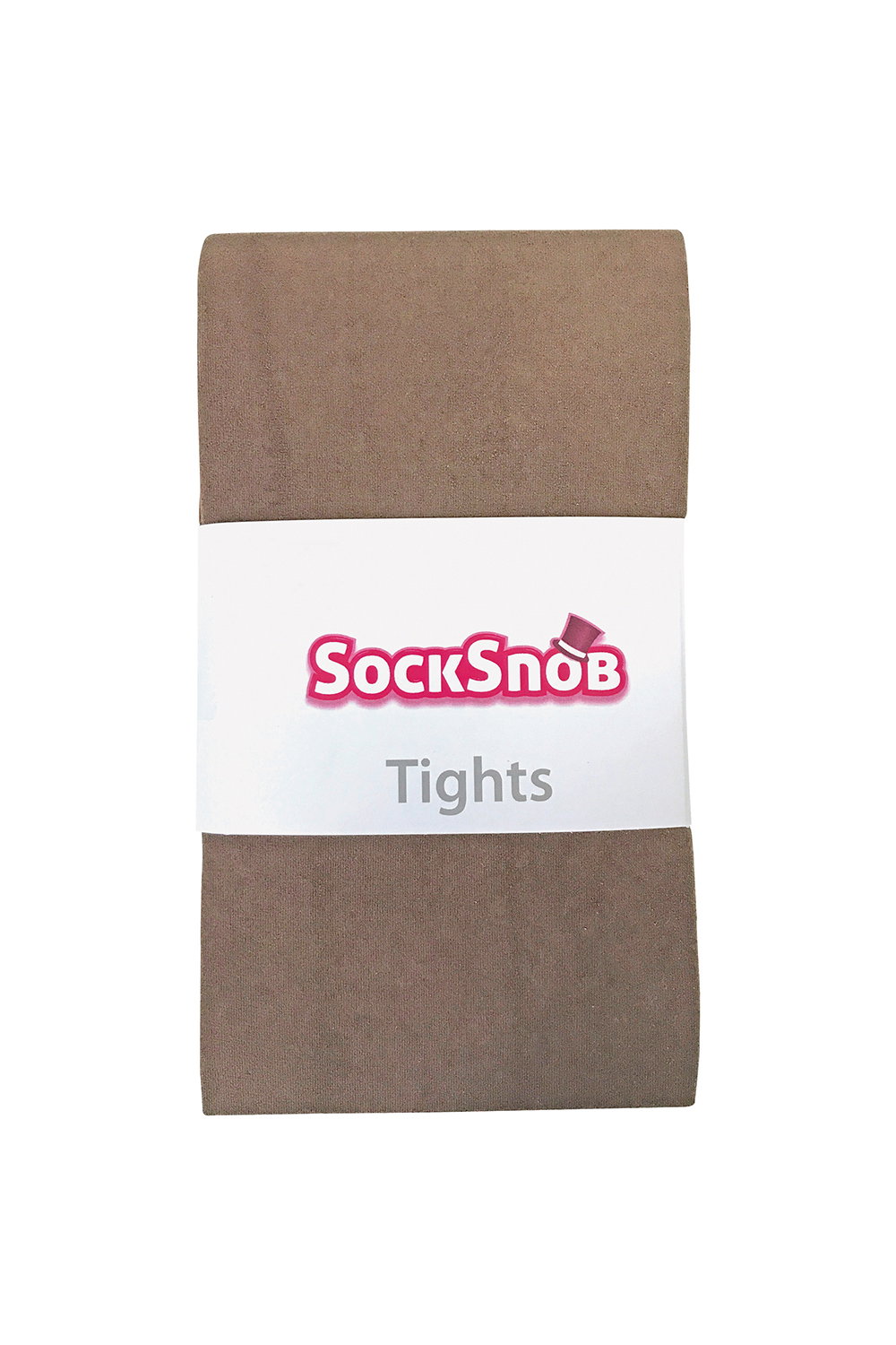Brown 80 Denier Opaque Plain Coloured Tights, Image 2 of 4