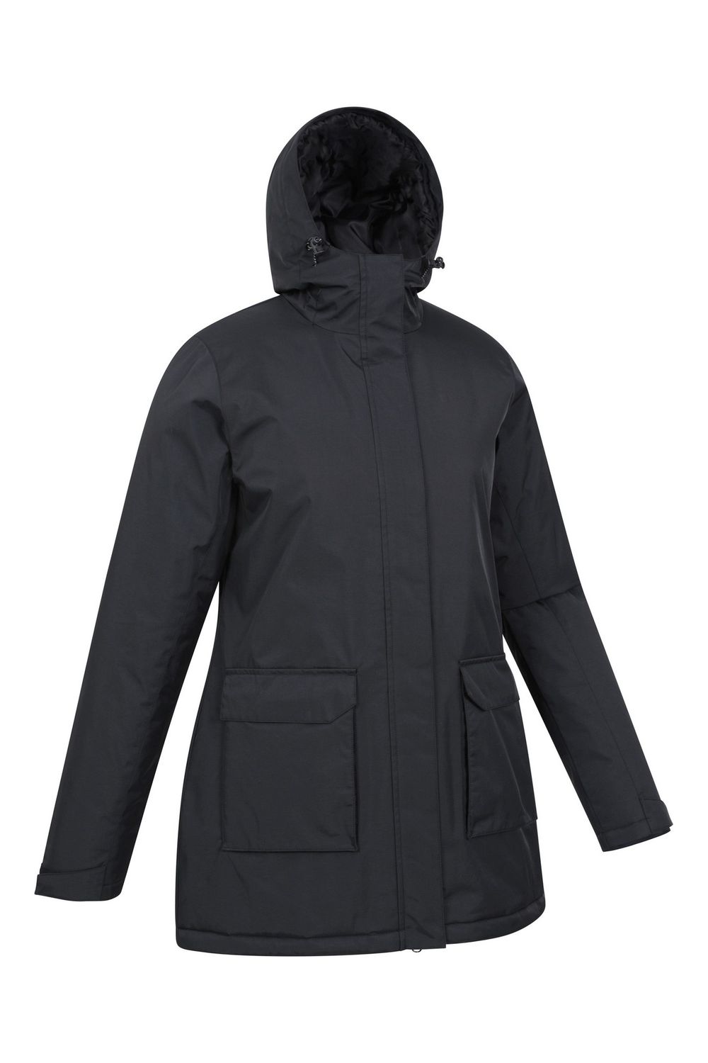 Black Ranger Water Resistant Padded Parka, Image 4 of 4