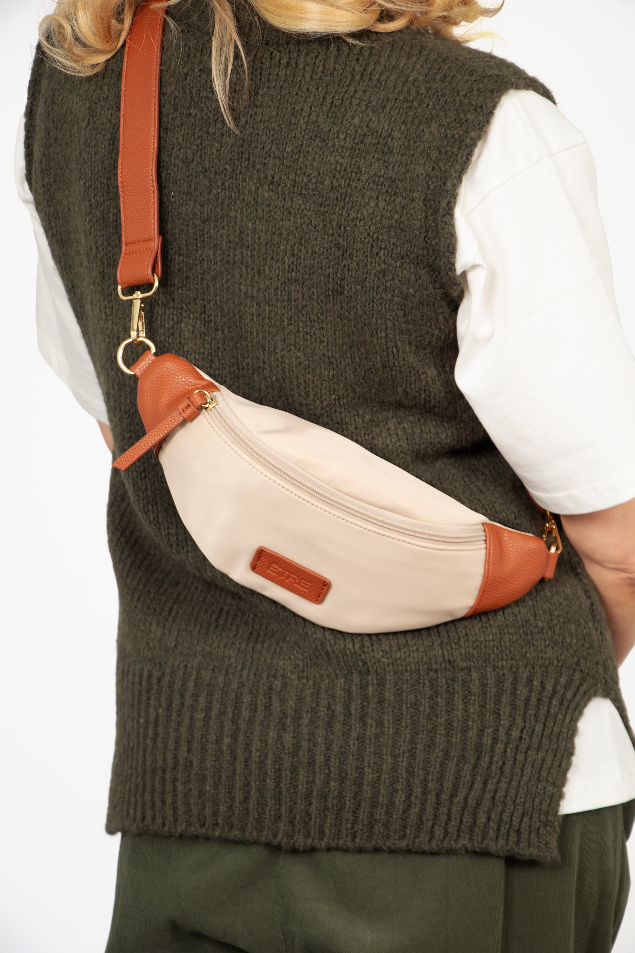 Pink Compact Crossbody Bum Bag