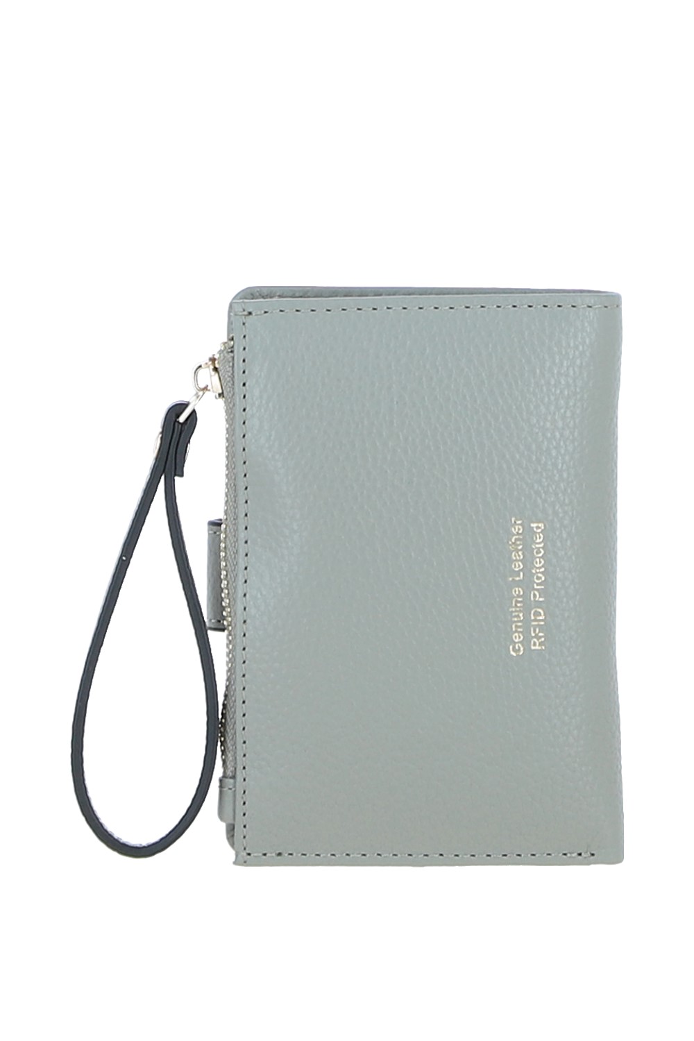 Olive 'Amarella' Real Leather Purse, Image 4 of 4