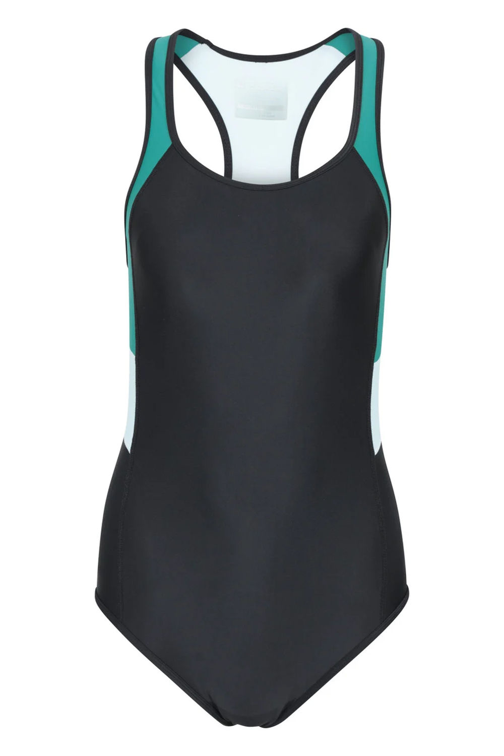 Teal Take The Plunge One Piece Swimsuit, Image 1 of 3