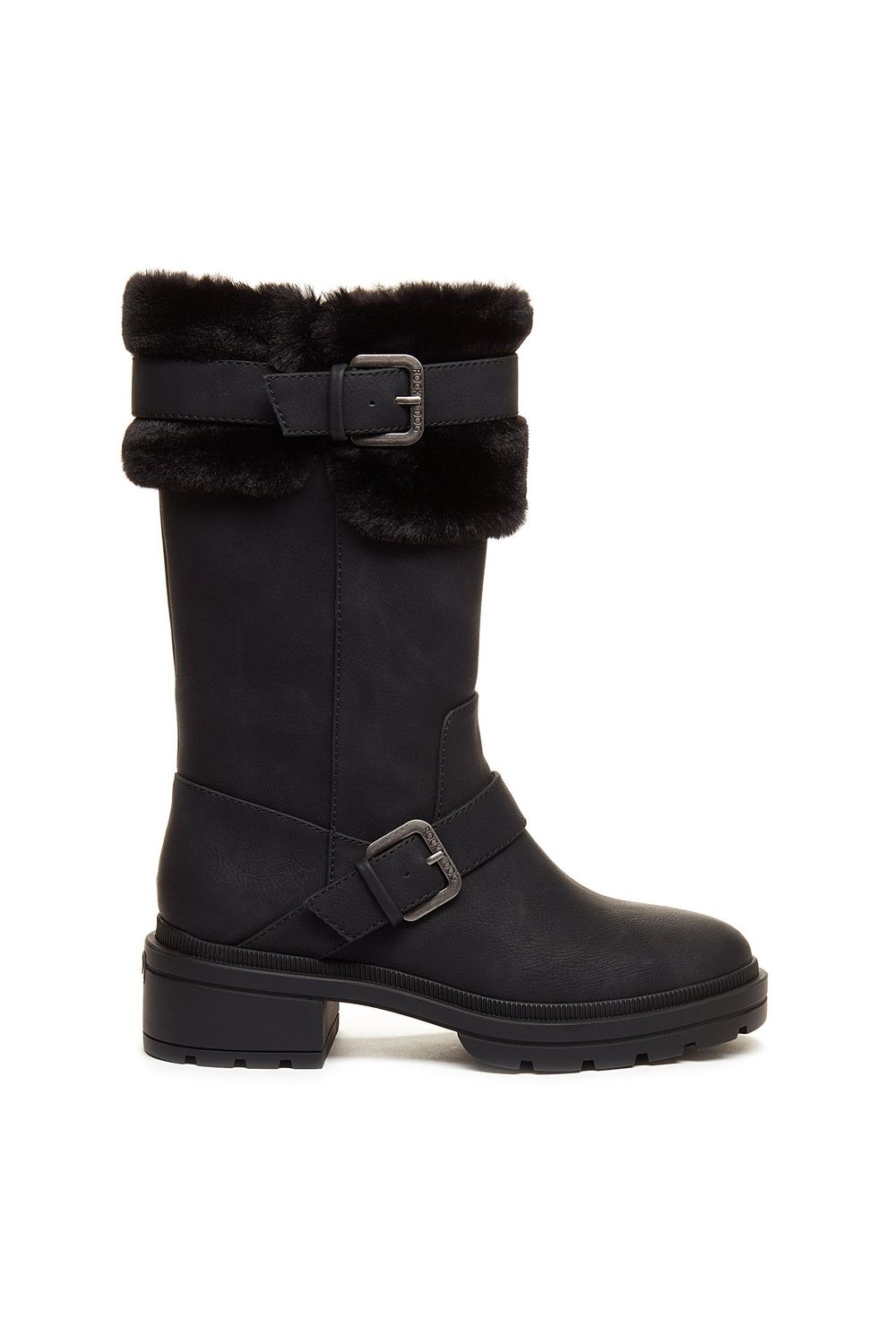 Black Igloo Long Boots, Image 4 of 6