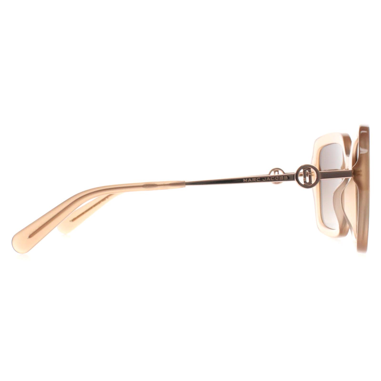Beige Marc Jacobs Beige Square Beige Brown Gradient MARC 652/S, Image 4 of 4