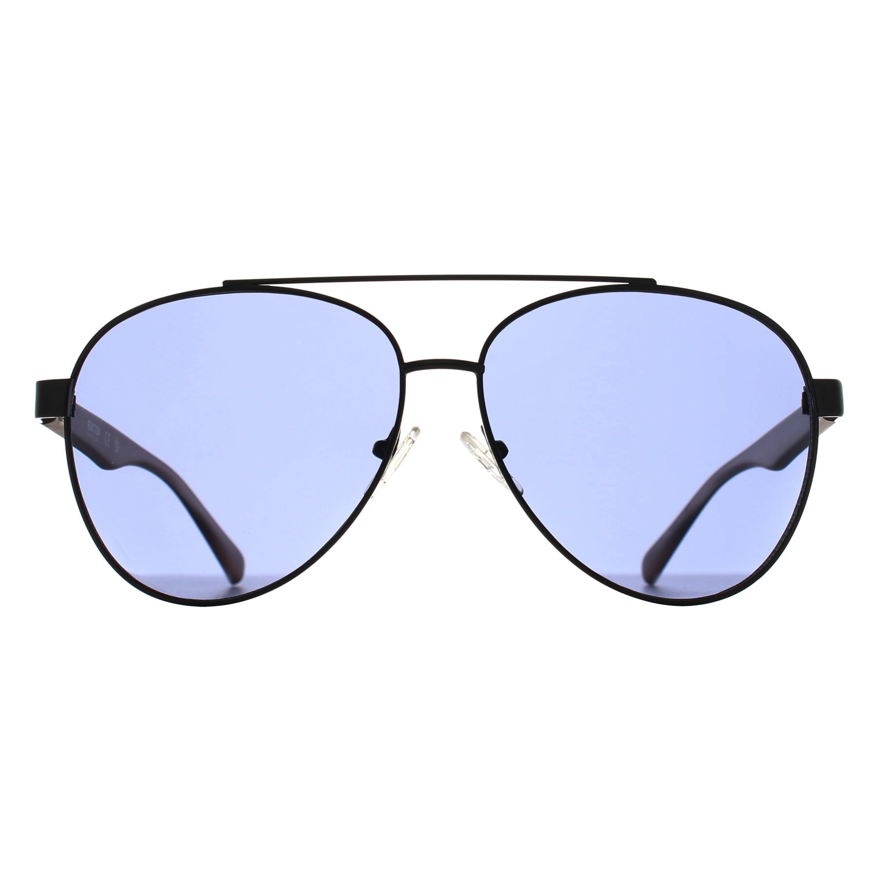 Grey Aviator Shiny Gunmetal Blue KC1394, Image 1 of 3