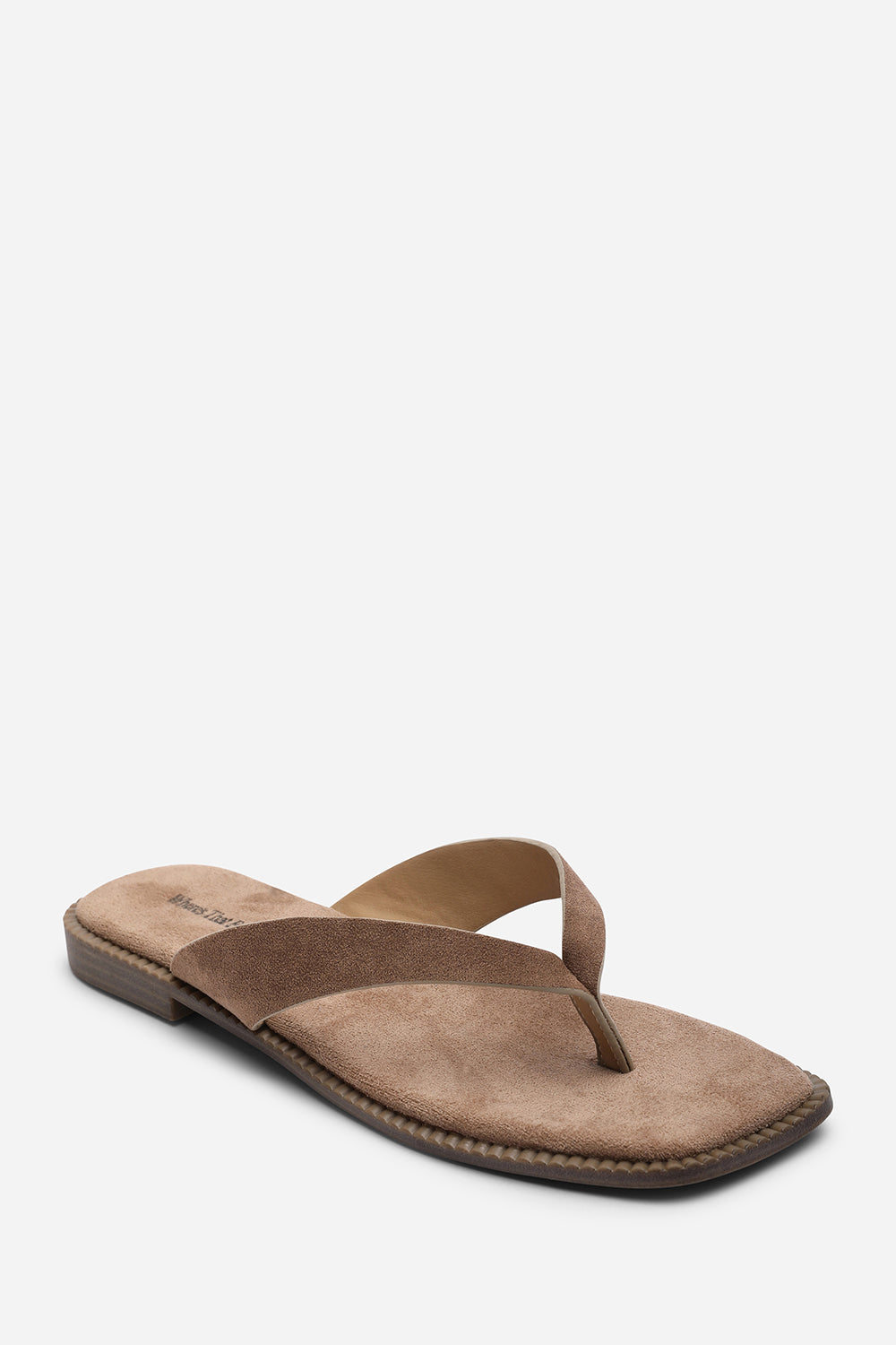 Camel Lirena Square Toe Flip Flop Sandal, Image 3 of 6