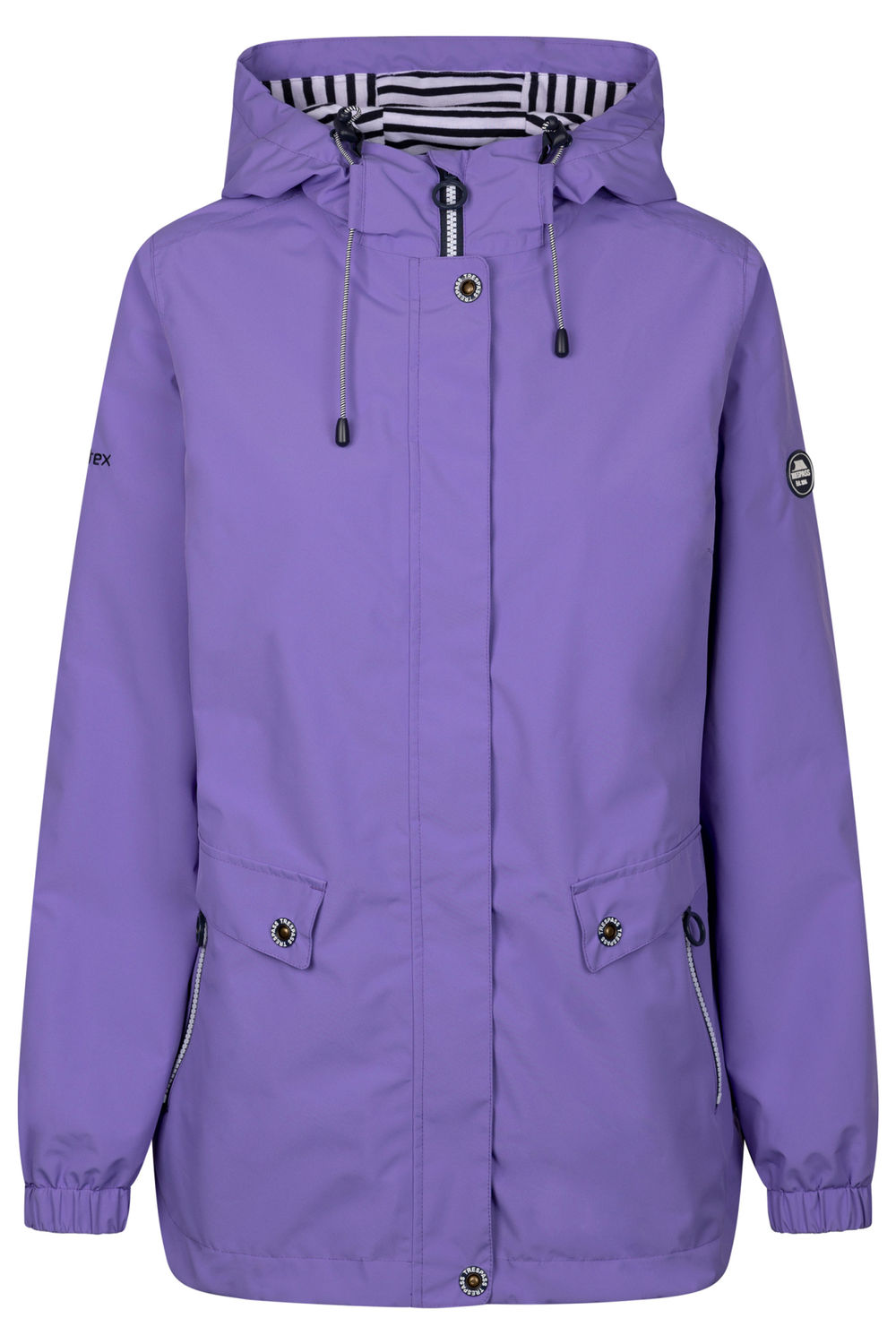Lilac Trespass Lilac Flourish Waterproof Jacket, Image 1 of 2