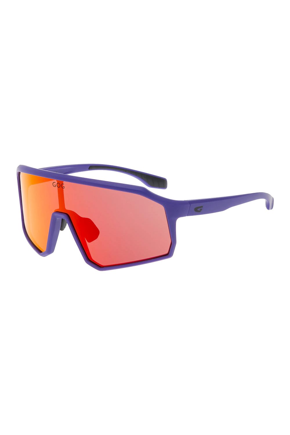 Purple Unisex Bike & Run Sunglasses With Uv400 Protection And Adjustable Fit
