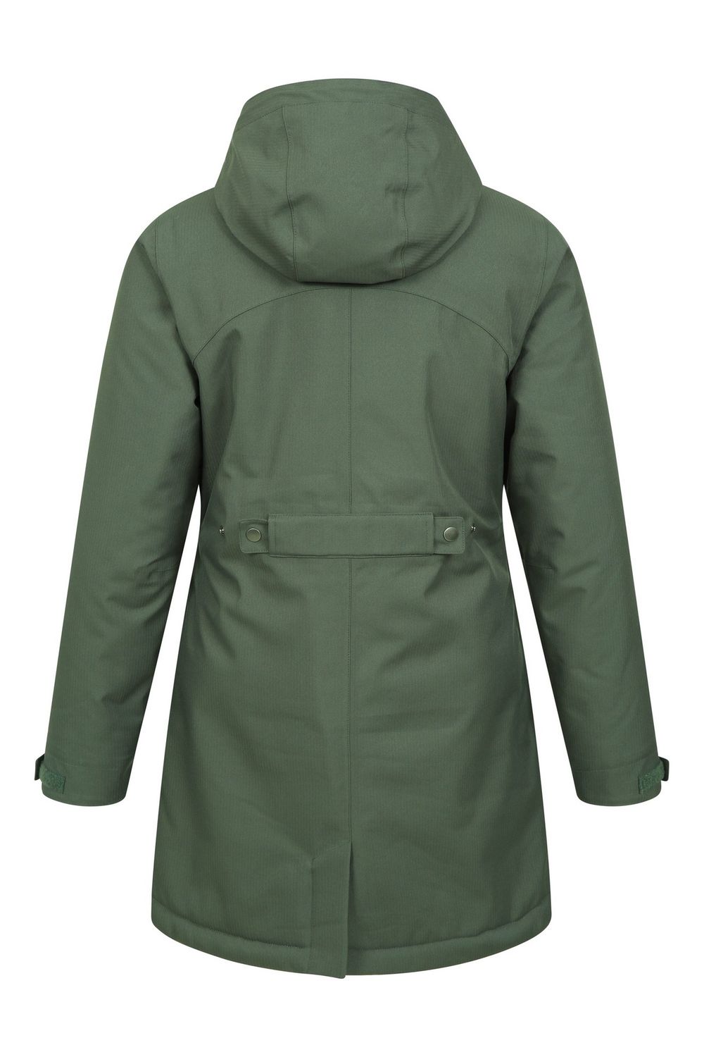 Khaki Rain On Waterproof Padded Jacket, Image 2 of 4