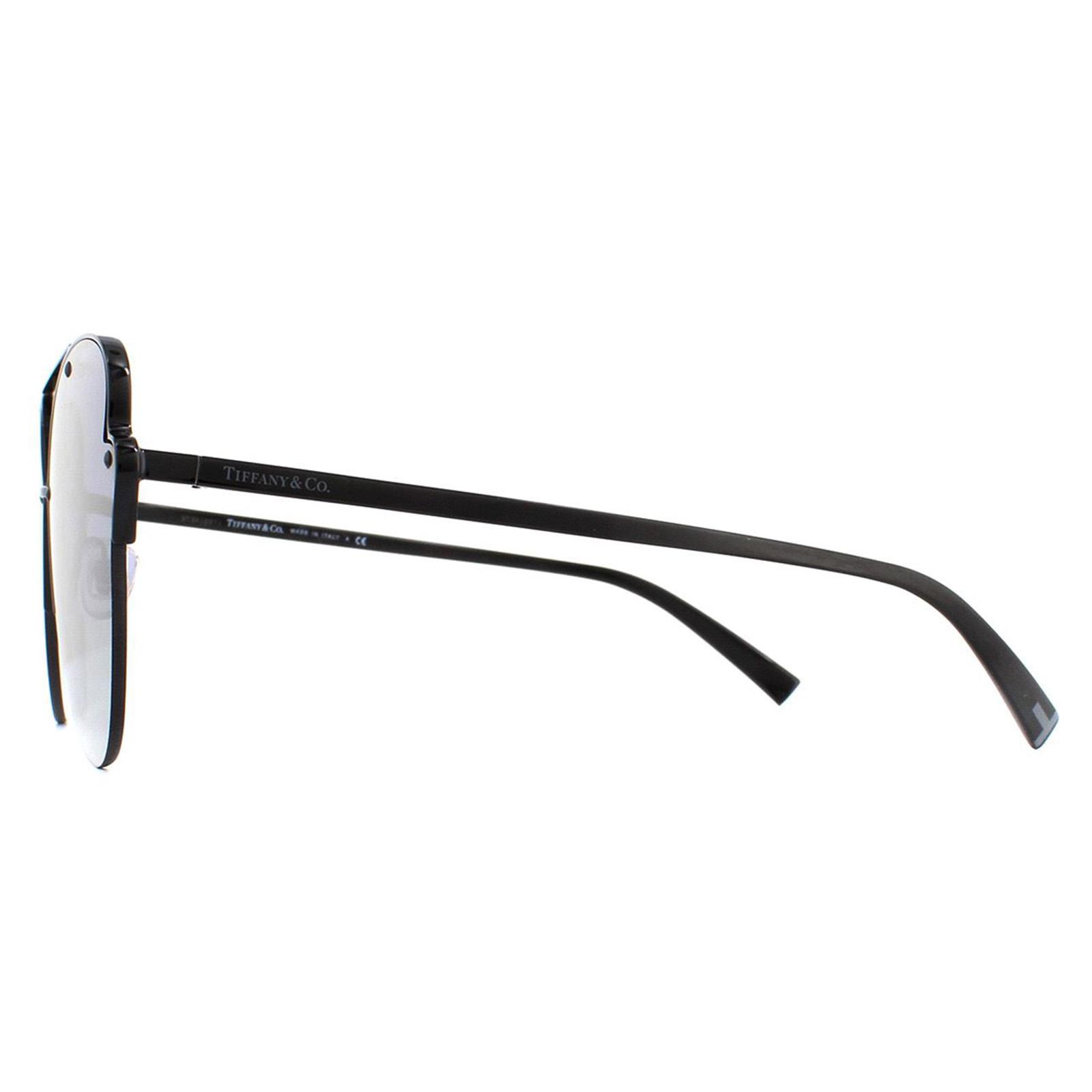 Black Tiffany Black Cat Eye Black Blue Gradient Sunglasses, Image 3 of 4