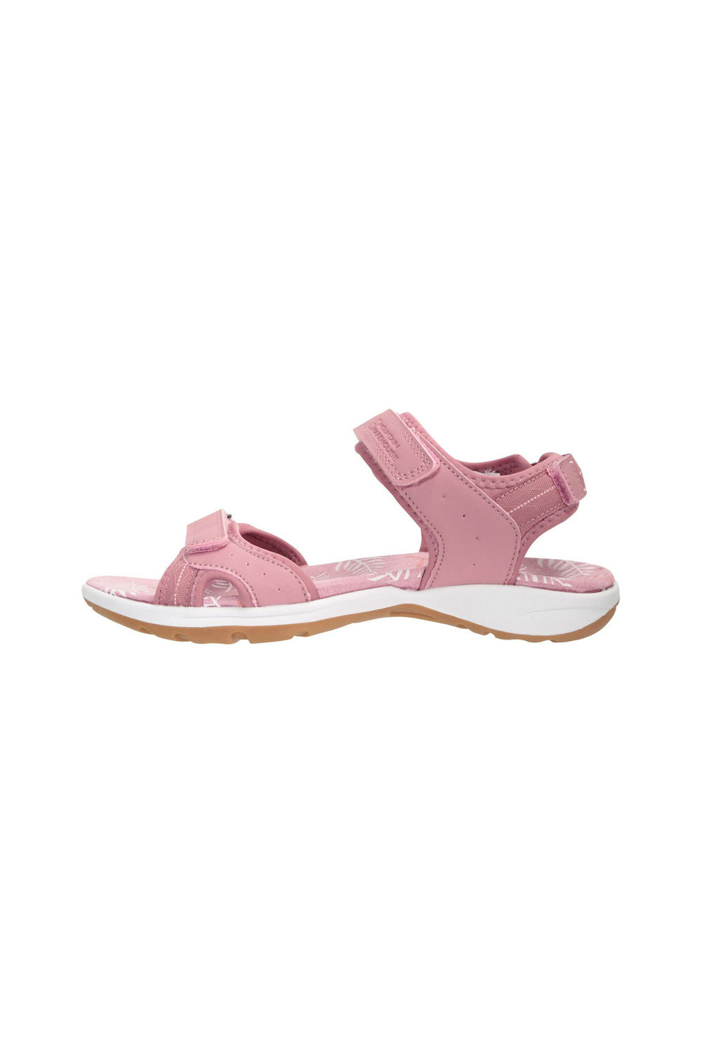 Pink Athens Leaves Sandals, Image 3 of 7