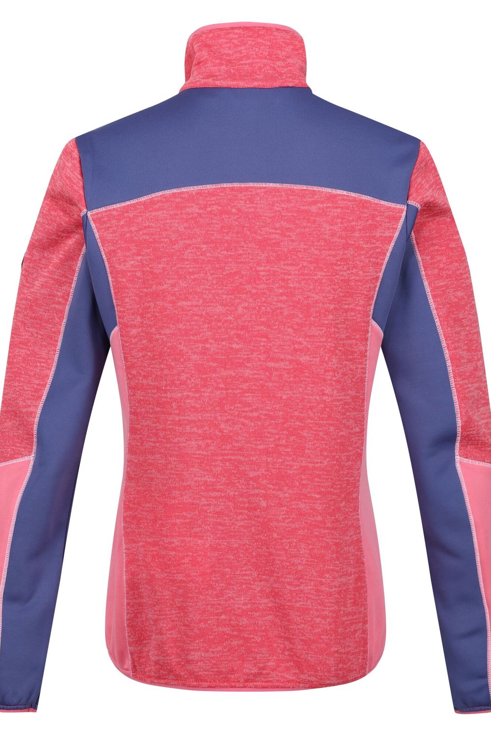 Multi Lindalla V Marl Full Zip Fleece Jacket, Image 2 of 8