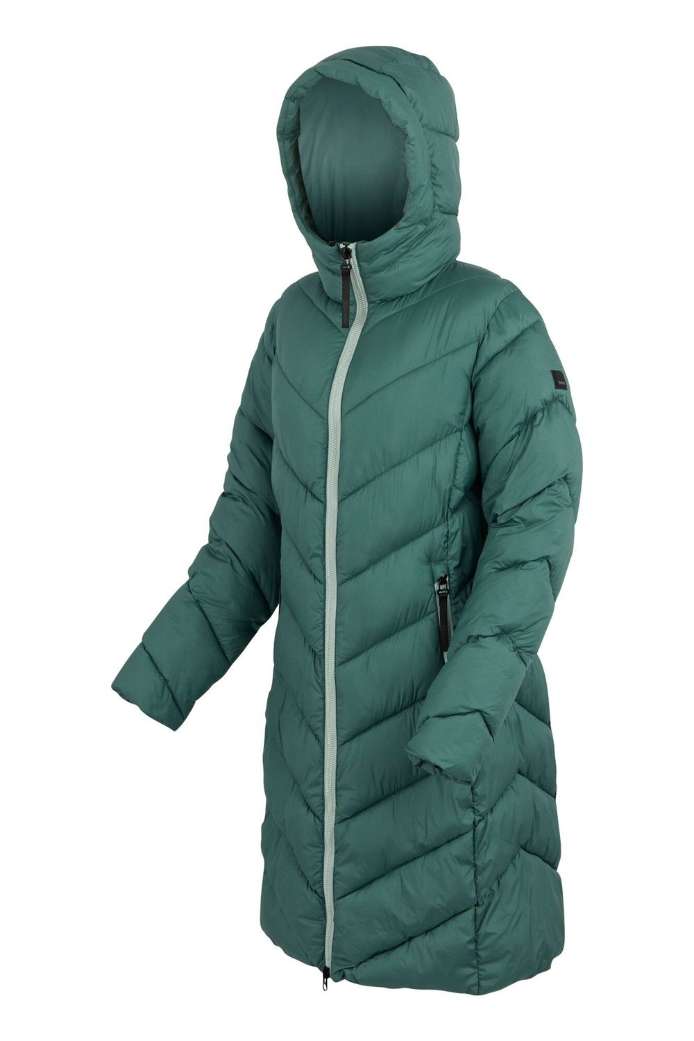 Pale Green Anita Padded Jacket, Image 3 of 6