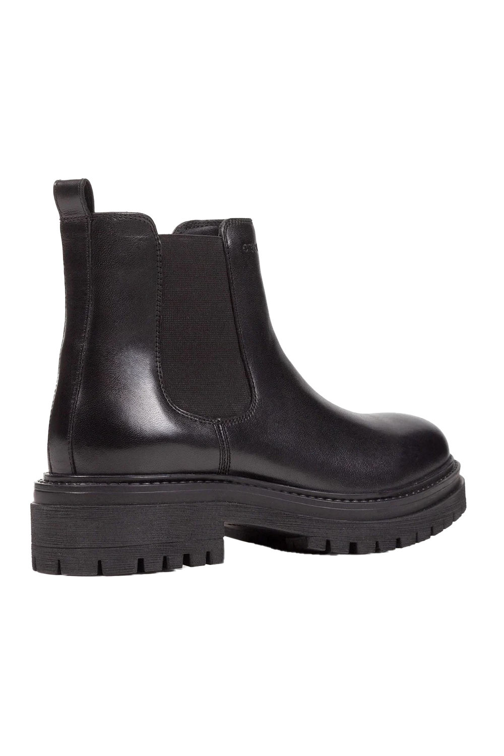 Black D Iridea B Leather Ankle Boots, Image 2 of 5