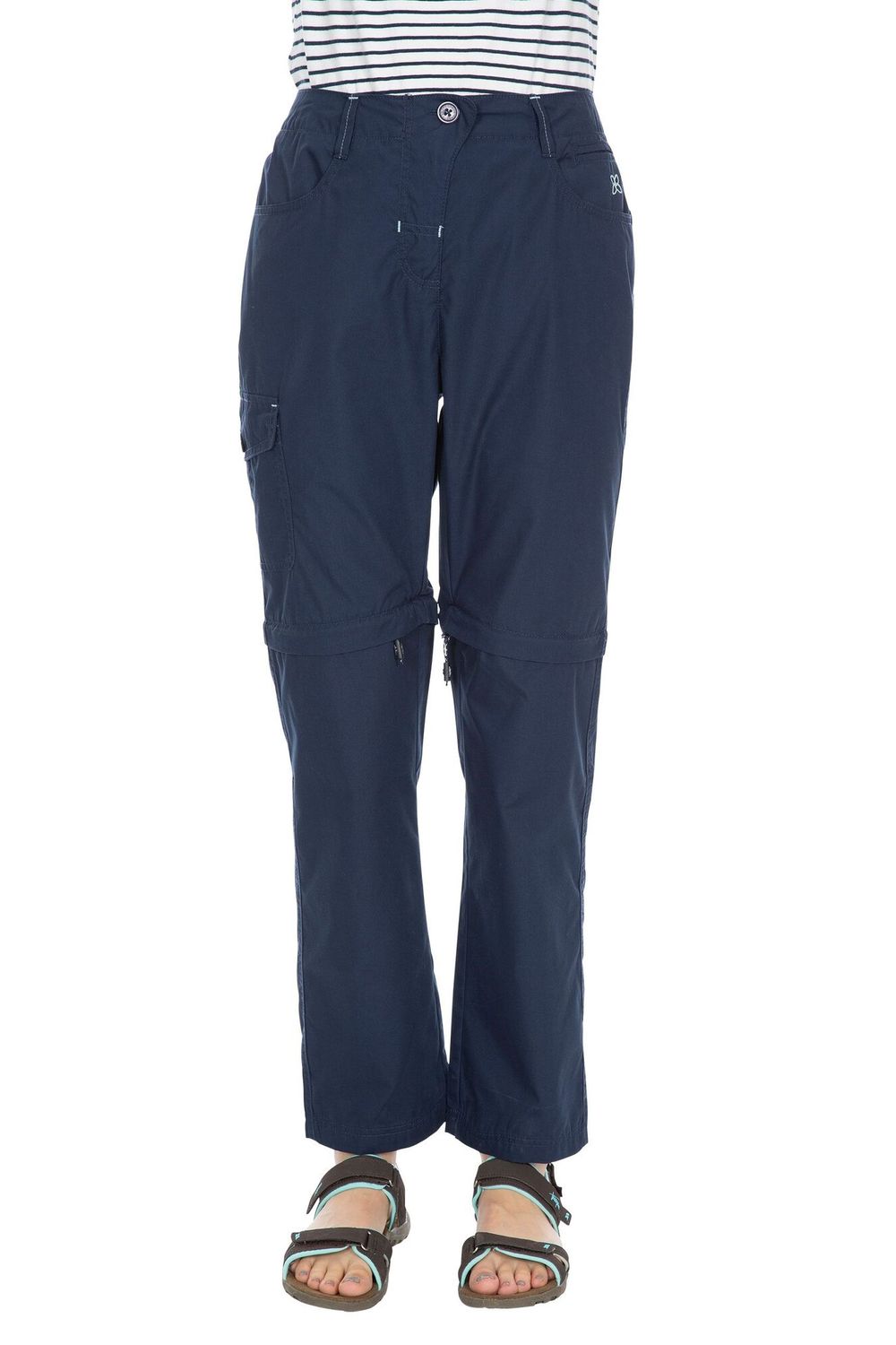 Navy Rambler Convertible Hiking Trousers, Image 4 of 4