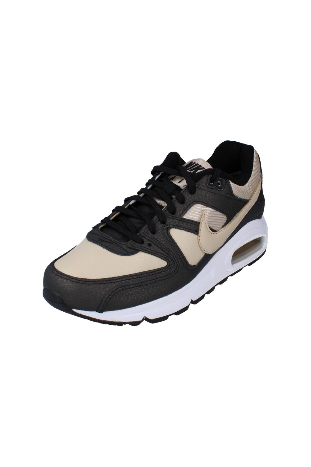 Black Nike Womens Air Max Command PRM Trainers, Image 2 of 6