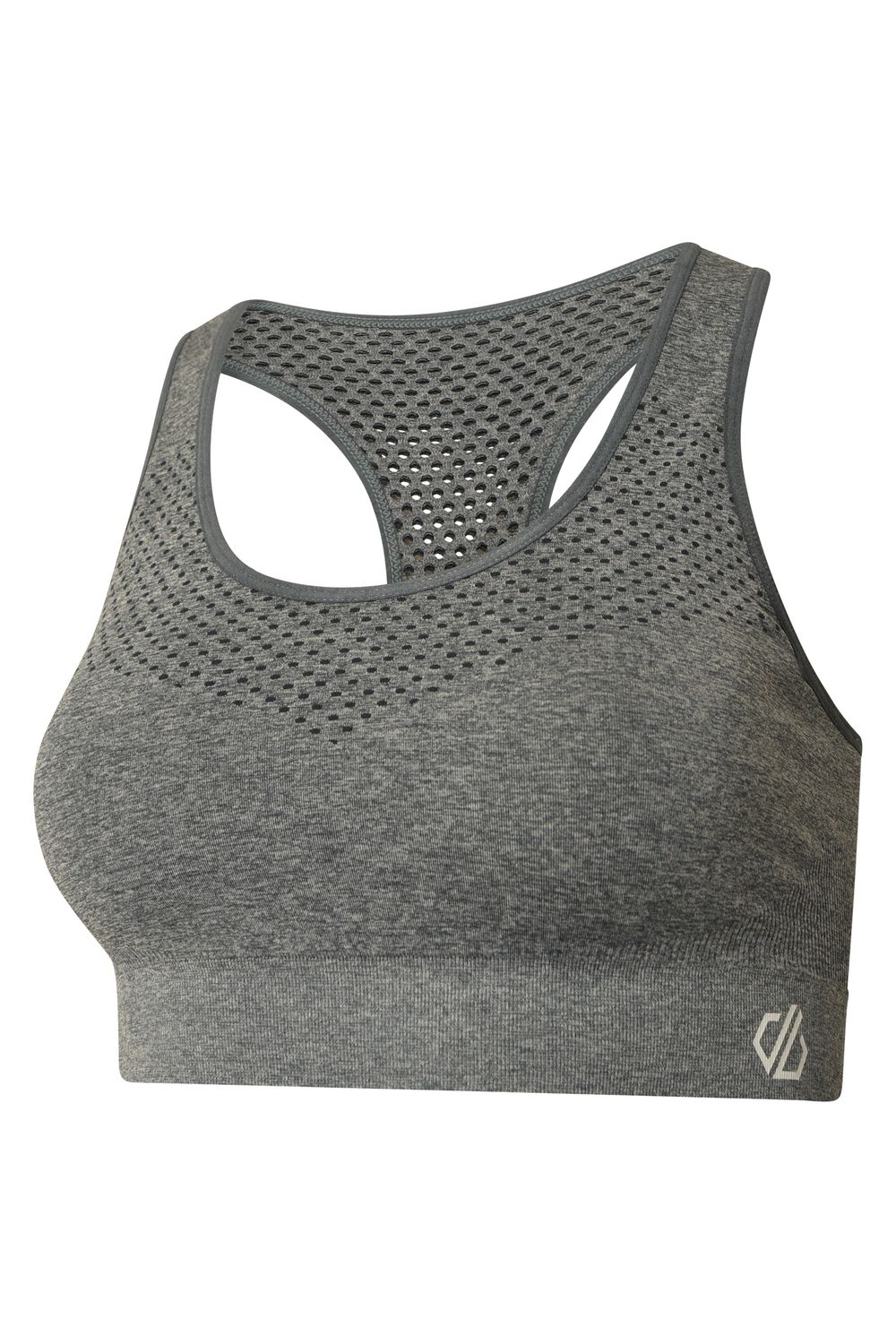 Dark Grey Dont Sweat It II Sports Bra, Image 4 of 6