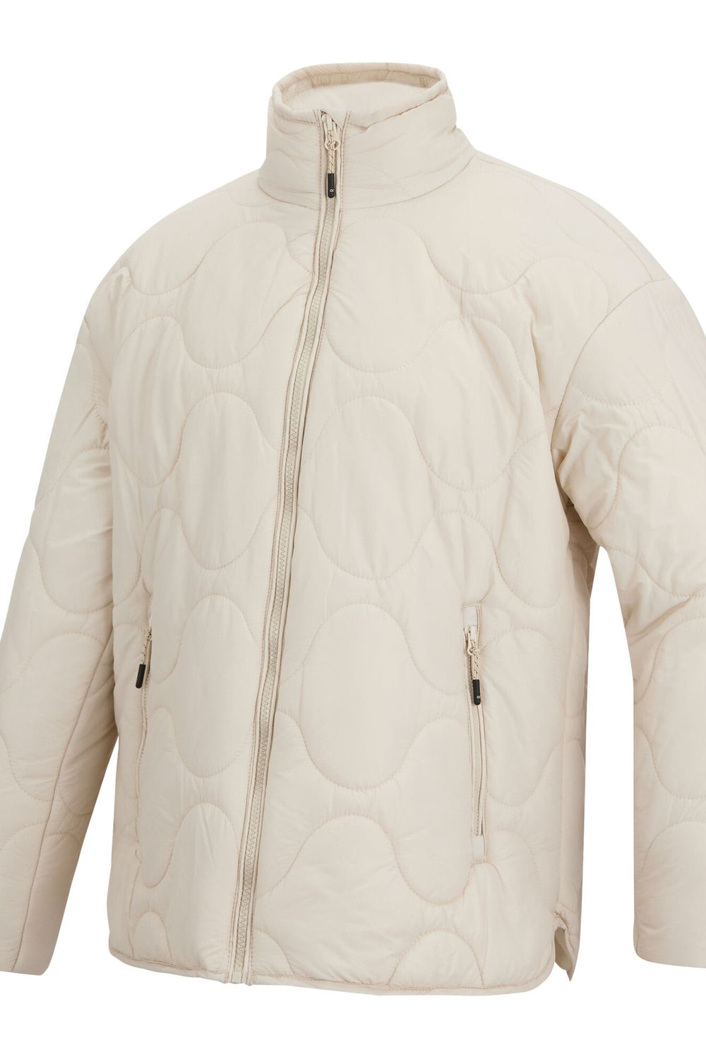 Cream Carlotte Quilted Padded Jacket, Image 3 of 4