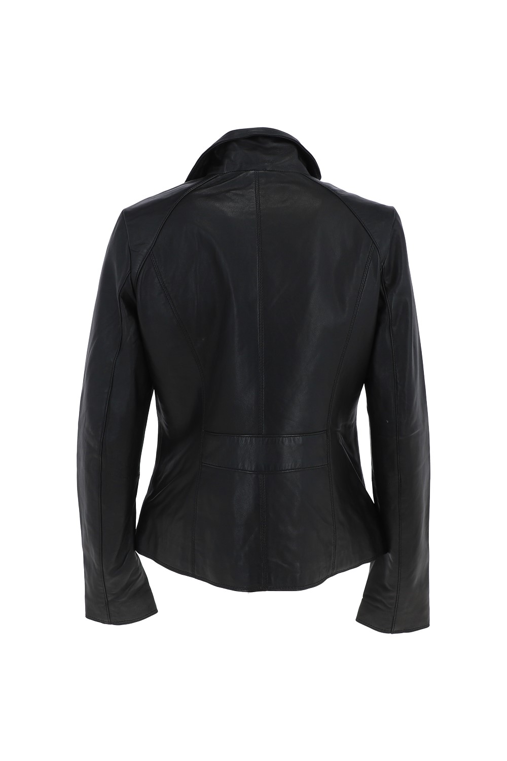 Black Ashwood Leather Black 'Juliet' Real Leather Jacket, Image 4 of 5