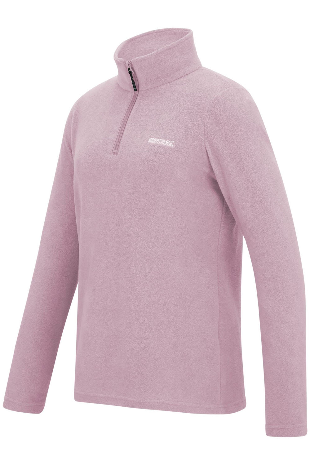 Lilac Sweetheart Quarter Zip Fleece Top, Image 3 of 4