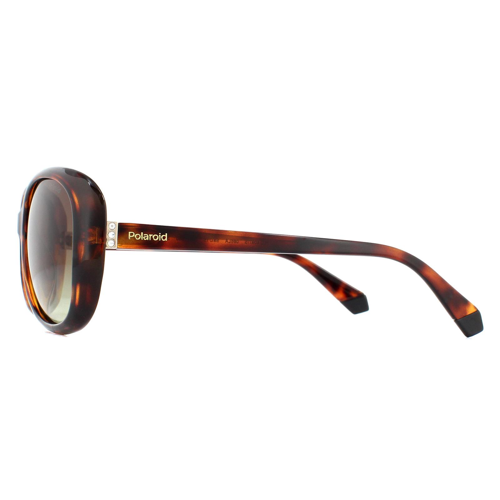 Brown Fashion Havana Brown Gradient Polarized Sunglasses, Image 3 of 4