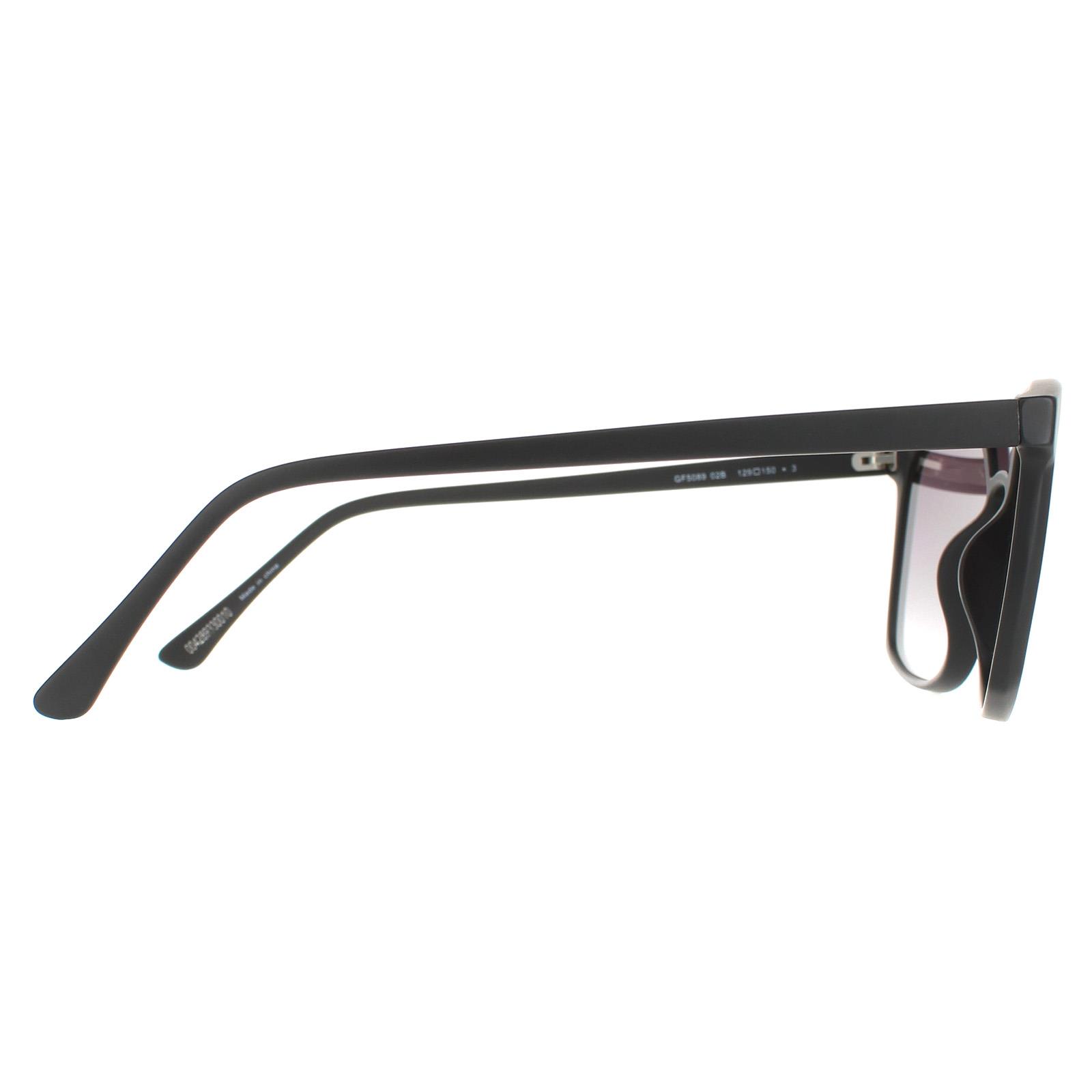 Black Guess Black Shield Matte Black Smoke Grey Gradient GF5089, Image 4 of 4