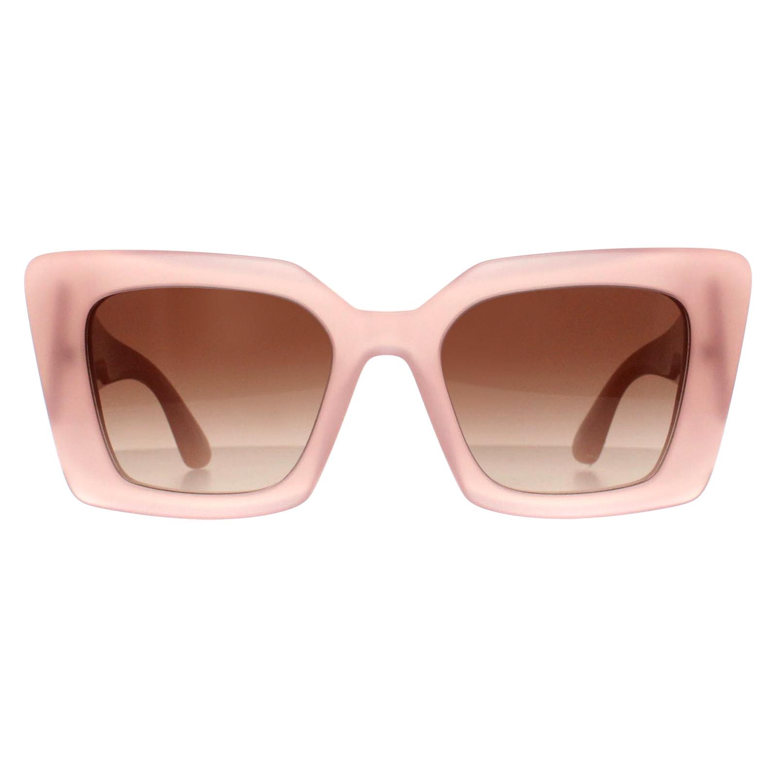 Pink Burberry Pink Square Frosted Pink Brown Gradient BE4344 Daisy, Image 1 of 4