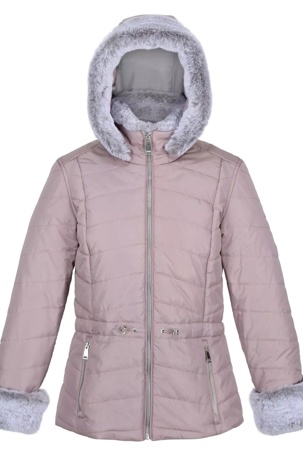 Lilac Willabella Faux Fur Trim Jacket, Image 1 of 4