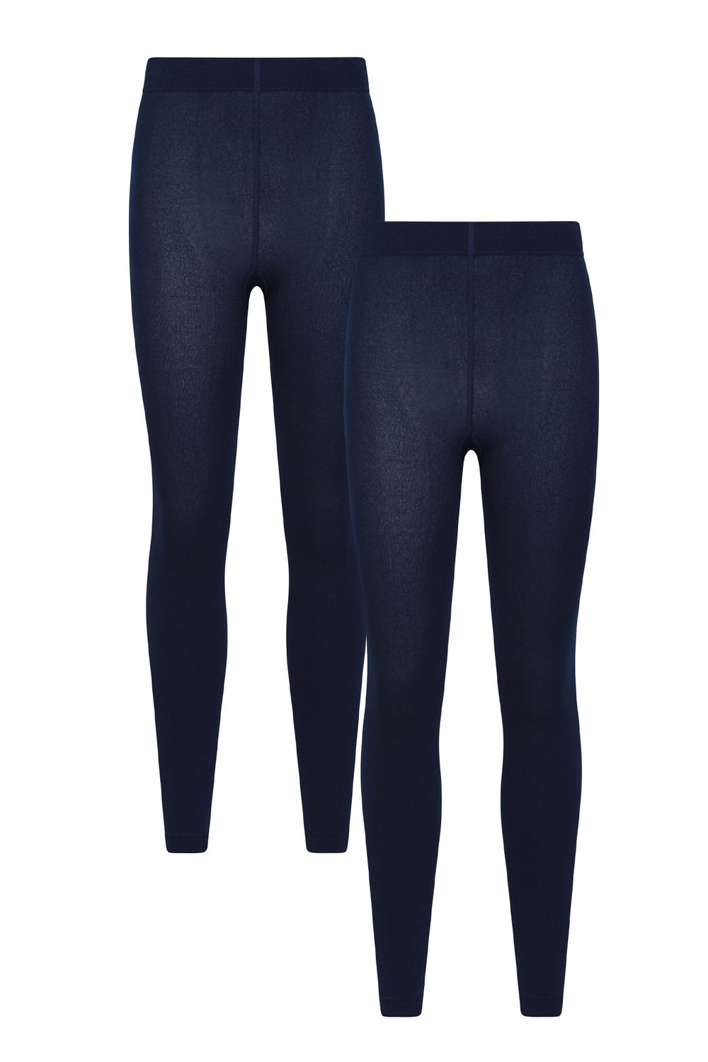Navy Brushed Isotherm Thermal Leggings 2 Pack, Image 1 of 5
